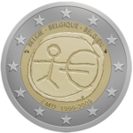 Бельгия, серия «10 лет введения евро», 2009