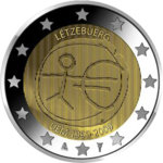 Люксембург серия «10 лет введения евро», 2009