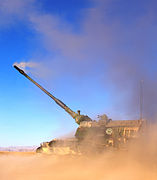 Dutch army Pzh-2000 firing on Taliban in Chura. June 16, 2007. Photo by David Axe.jpg