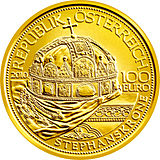 100 Euro - The Hungarian Crown of St. Stephen (2010) front.jpg