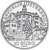 2002 Austria 10 Euro Ambras Castle front.jpg