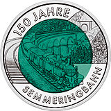 2004 Austria 25 Euro 150 Years Semmering Alpine Railway back.jpg