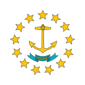 Флаг Род-Айленда