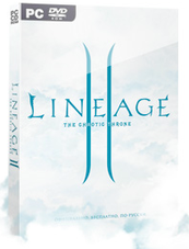 Коробка с коллекционным изданием игры Lineage II The 2nd Throne - Gracia (от Иннова)
