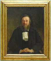 Lwowska Galeria Sztuki - Nikolay Ghe - Portrait of Historian M. Kostomarov.jpg