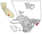 LA County Incorporated Areas Diamond Bar highlighted.svg