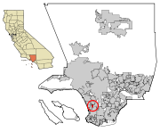LA County Incorporated Areas Lawndale highlighted.svg