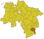 Гослар (район) на карте