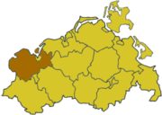 Северозападный Мекленбург (район) на карте