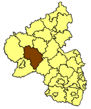 Бернкастель-Витлих (район) на карте