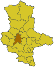 Ашерслебен-Штасфурт (район) на карте
