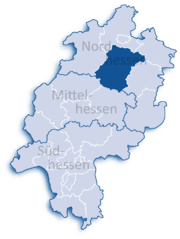 Швальм-Эдер (район) на карте