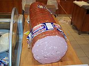 Болонская колбаса что это. 180px mortadella. Болонская колбаса что это фото. Болонская колбаса что это-180px mortadella. картинка Болонская колбаса что это. картинка 180px mortadella.