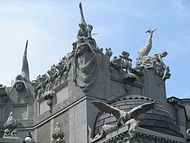 Architectural details on House with Chimaeras 2007.JPG