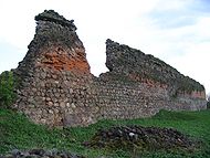 Belarus-Kreva Castle-Wall.jpg