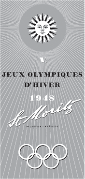 Эмблема Зимних Олимпийских игр 1948
