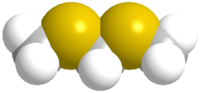 2,4-Дитиапентан: вид молекулы