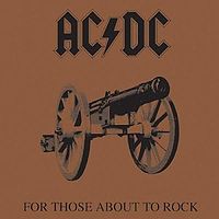 Обложка альбома «For Those About to Rock (We Salute You)» (AC/DC, 1981)