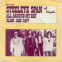 Обложка сингла «All Around My Hat» (Steeleye Span, 1975)