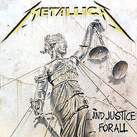 Обложка альбома «…And Justice For All» (Metallica, 1988)