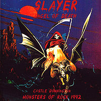 Обложка сингла «Angel of Death» (Slayer, 1986)
