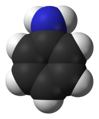 Анилин: вид молекулы