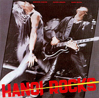 Обложка альбома «Bangkok Shocks, Saigon Shakes, Hanoi Rocks» (Hanoi Rocks, 1981)