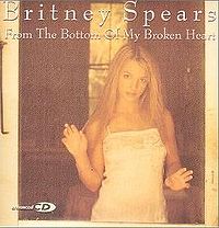 Обложка сингла «From the Bottom of My Broken Heart» (Бритни Спирс, 1999)