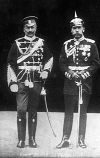 200px Bundesarchiv Bild 183 R43302%2C Kaiser Wilhelm II. und Zar Nikolaus II.