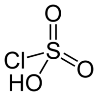 Хлорсульфоновая кислота: химическая формула