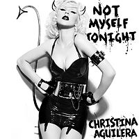 Обложка сингла «Not Myself Tonight» (Кристины Агилеры, (2010))