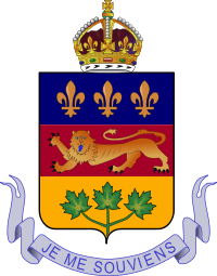 Coat of arms of Québec.svg