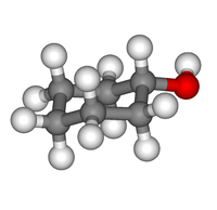 Циклогексанол: вид молекулы