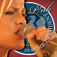Обложка сингла «Dear Mr. President» (Pink при участииIndigo Girls, 2006)