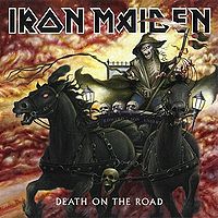 Обложка альбома «Death on the Road» (Iron Maiden, концертный альбом, 2005)