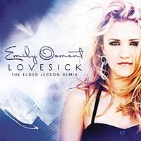 Обложка ремикса сингла Lovesick