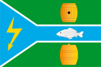 Flag of Kadui rayon (Vologda oblast) (2006-04).png