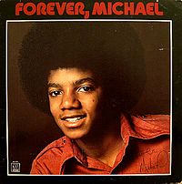 Обложка альбома «Forever, Michael» (Майкла Джексона, 1975)