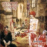 Обложка альбома «Gallery of Suicide» (Cannibal Corpse, 1998)
