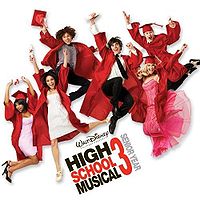 Обложка альбома «High School Musical 3: Senior Year» (актёров из «Классный мюзикл: Выпускной», 2008)
