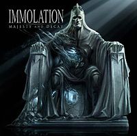 Обложка альбома «Majesty and Decay» (Immolation, 2010)