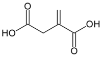 Итаконовая кислота: химическая формула