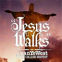Обложка сингла «Jesus Walks» (Канье Уэста, 2004)