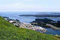 кодиак остров в каком штате сша. 200px KodiakAlaskaAerialView. кодиак остров в каком штате сша фото. кодиак остров в каком штате сша-200px KodiakAlaskaAerialView. картинка кодиак остров в каком штате сша. картинка 200px KodiakAlaskaAerialView. Прибытие на остров Кадьяк