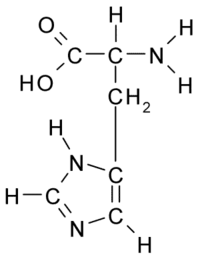 Гистидин: химическая формула