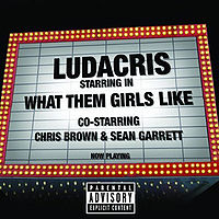 Обложка сингла «What Them Girls Like» (Лудакриса, Криса Брауна и Шона Гаррета, 2008)