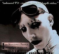 Обложка сингла «The Beautiful People» (Marilyn Manson, 1996)