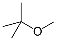 Метил-трет-бутиловый эфир: химическая формула