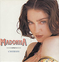 Обложка сингла «Cherish» (Мадонны, 1989)