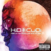 Обложка альбома «Man on The Moon: The End Of Day» (KiD CuDi, 2009)